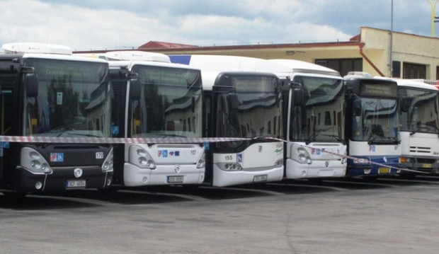 Autobusy ilustrační foto