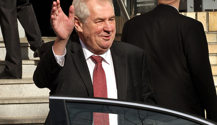 Prezident České republiky Miloš Zeman