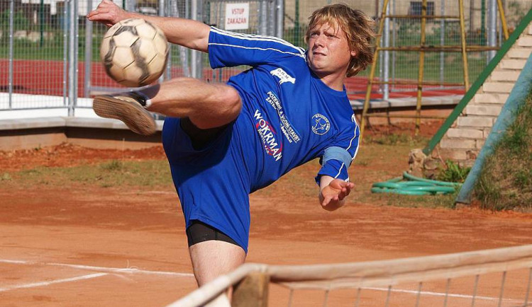 Ondra Vít, třetí nejlepší nohejbalista České republiky v roce 2014