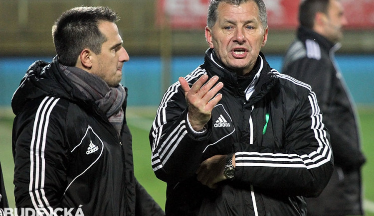 Luboš Urban s Martinem Vozábalem (zprava) nemohli být s výkonem svých svěřenců spokojeni
