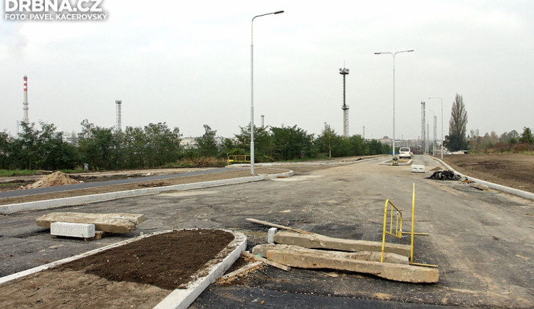 Výstavba čtvrté etapy zanádražní komunikace byla podpořena z evropských prostředků