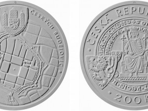 K výročí založení Budějc vydala Česká národní banka pamětní minci