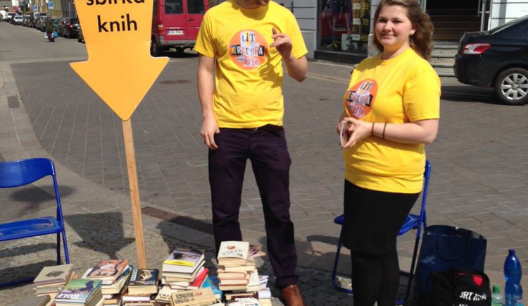 Sbírka knih v Budějcích