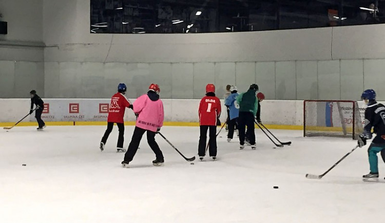 HC Dračice ČB při tréninku