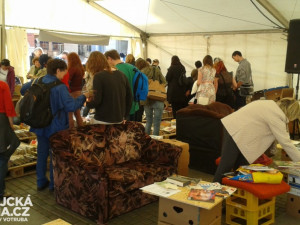 Literatura žije! na náměstí Přemysla Otakara II.