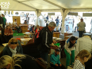 Literatura žije! na náměstí Přemysla Otakara II.