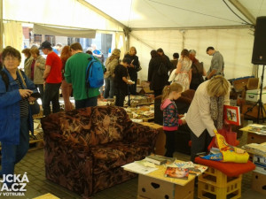 Literatura žije! na náměstí Přemysla Otakara II.