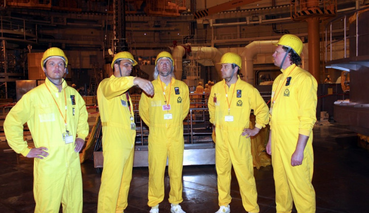 Vedení ČEZ Motoru si obléklo dresy Jaderné elektrárny Temelín