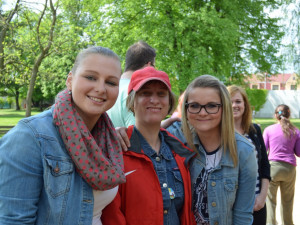 Společné foto z návštěvy – Iveta Sýkorová vpravo