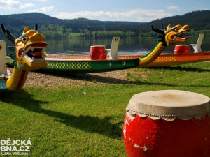 Dračí lodě - Lipno 2015