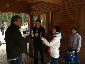 Miliontý návštěvník na Stezce korunami stromů Lipno