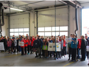 Mladý záchranář - hasičem v akci