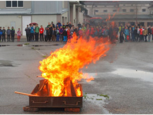 Mladý záchranář - hasičem v akci