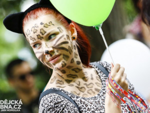 Průvod Budějovického Majálesu 2015