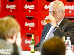 Návštěva prezidenta České republiky v Budějovickém Budvaru