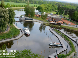 Otevření přístavu v Hluboké nad Vltavou
