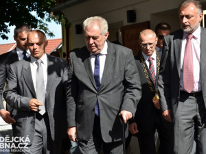 Prezident ve Velešíně