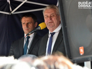 Prezident ve Velešíně