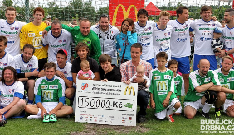 Fotbalová exhibice hvězd v roce 2014