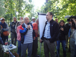 Bouřlivý mítink k protipovodňovým opatřením na Malši