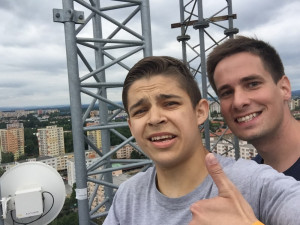 Běh na střechu Clarionu