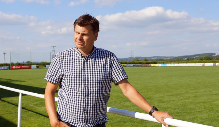 Předseda klubu Malše Roudné Libor Šolc.