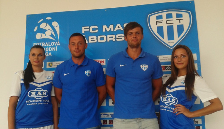 Miroslav Slepička (vlevo) s kapitánem týmu Peterem Mrázem