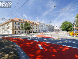 Zrekonstruovaná Husova třída a Mariánské náměstí