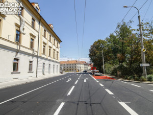 Zrekonstruovaná Husova třída a Mariánské náměstí