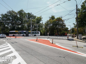 Zrekonstruovaná Husova třída a Mariánské náměstí