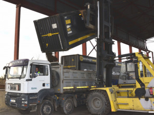 Obnovená vlečka v MAPE Mydlovary zatím ušetřila jízdu 4700 kamionů, které by zatížily okolí