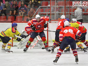 Nebezpečná situace před brankou Horácké Slavie