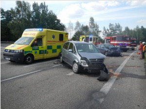 Dopravní nehoda u obce Temelín