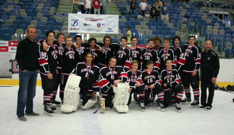 Václav Prospal s týmem Tampy