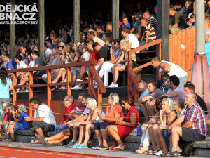 Takovou návštětu krumlovský stadion už dlouho nepamatuje