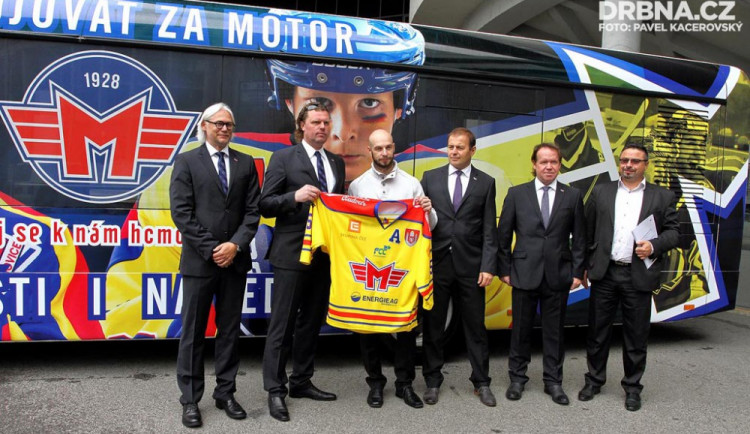 Motoráci představili dres, který budou hráči oblékat v nové sezoně