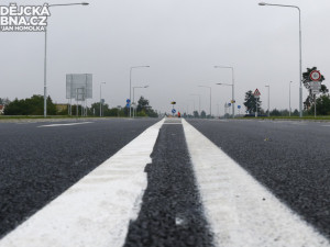 Otevření dalšího úseku zanádražní komunikace