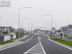 Otevření dalšího úseku zanádražní komunikace