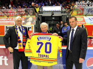 Bývalý hráč Jihočechů Bohumír Ťoupal oslavil 70. narozeniny