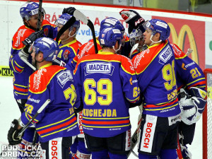 Martin Heřman (vpravo) jeden gól dal a na dva přihrál