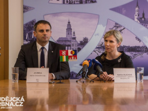 Jiří Zimola a Kateřina Valachová