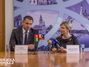 Jiří Zimola a Kateřina Valachová