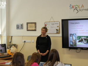 Ministryně školství na Zš Pohůrecká