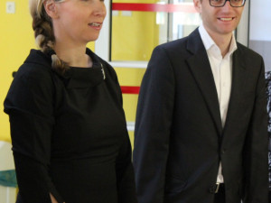 Ministryně školství na Zš Pohůrecká