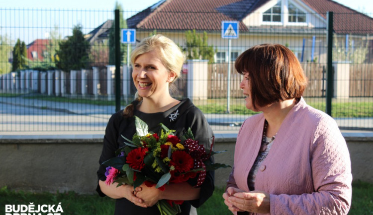 Ministryně školství na Zš Pohůrecká