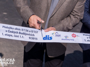 Slavnostní otevření zanádražní komunikace