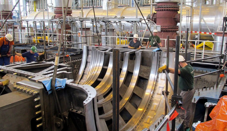 Rosáhlou modernizací prošla letos turbína druhého temelínského bloku. Včera bylo dokončeno její komplexní vyzkoušení