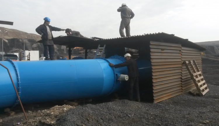 Nový typ axiálního (osového) ventilátoru pro odvětrávání důlních děl