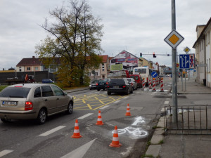 Pozor na úpravu zanádražní křižovatky Rudolfovská - Vodní