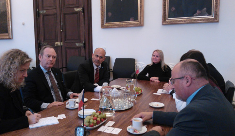 Chilský velvyslanec na návštěvě v Českých Budějovicích